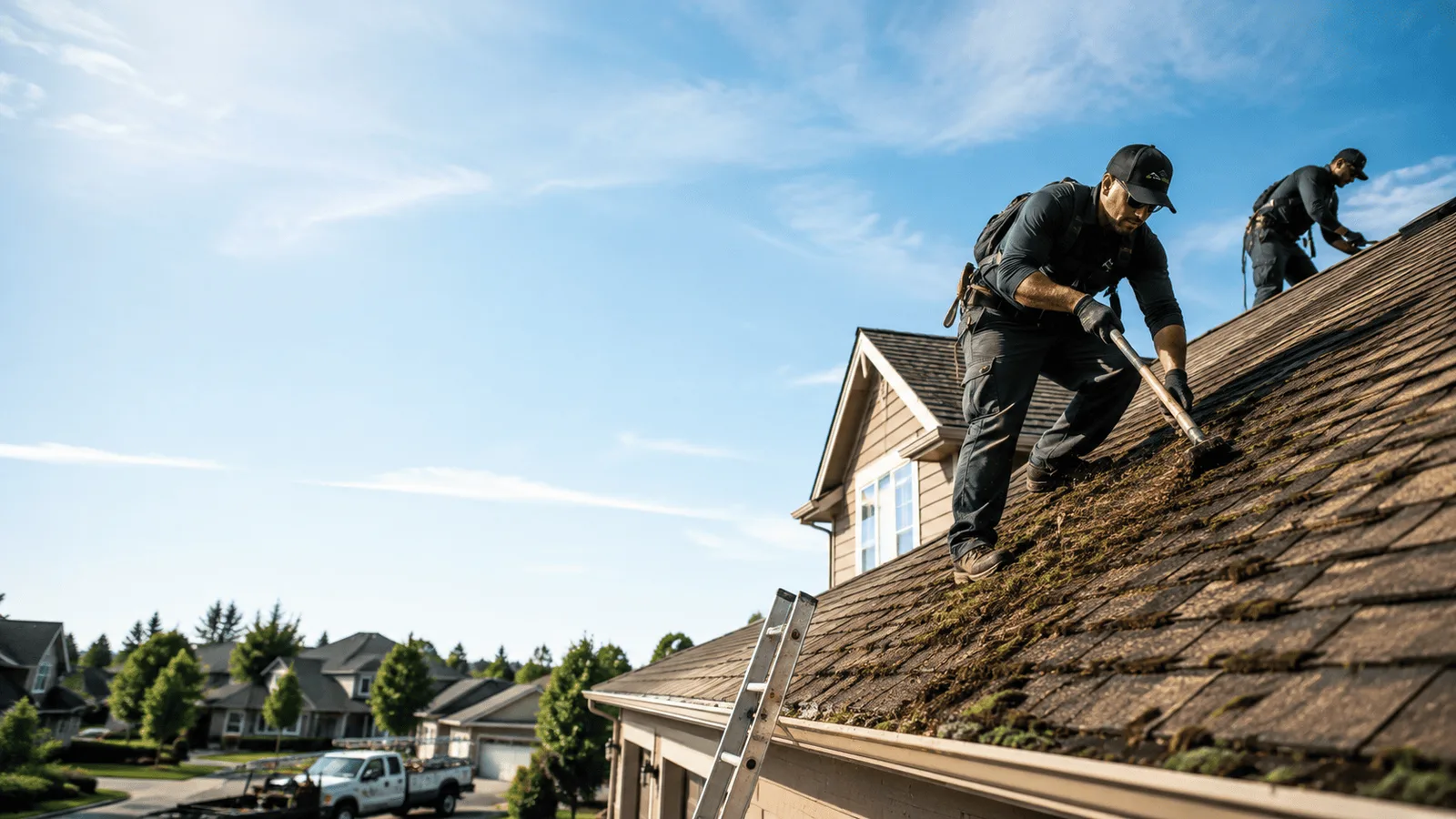 Roof Moss Removal in Meservey, IA near me